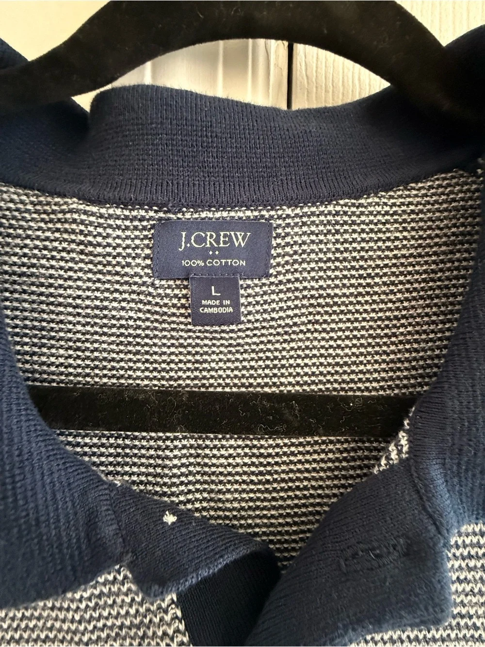 J. Crew Men's Navy Polo